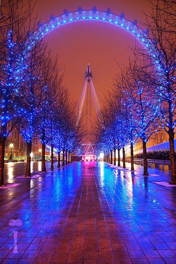 Glowing London Eye Photos Hub Ojo De Londres Lugares Maravillosos paysage-western-6
