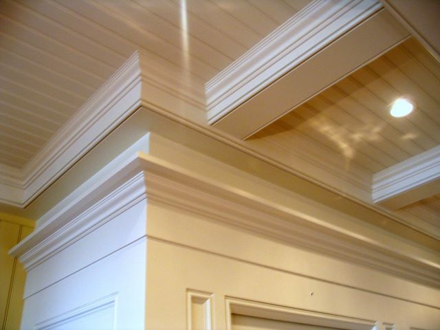 Beadboard Ceiling For The Home Ceiling Trim Wall Trim