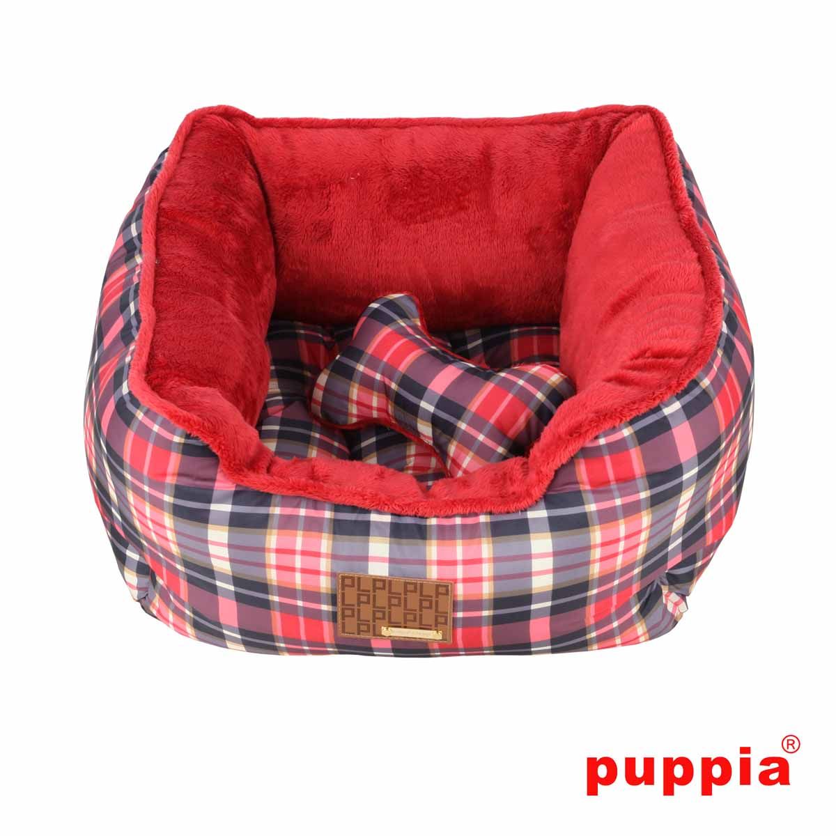 Halo Unisuede Reversible Rectangular Cuddler Chili Taupe Bolster Dog Bed Dog Bed Designer Pet Beds