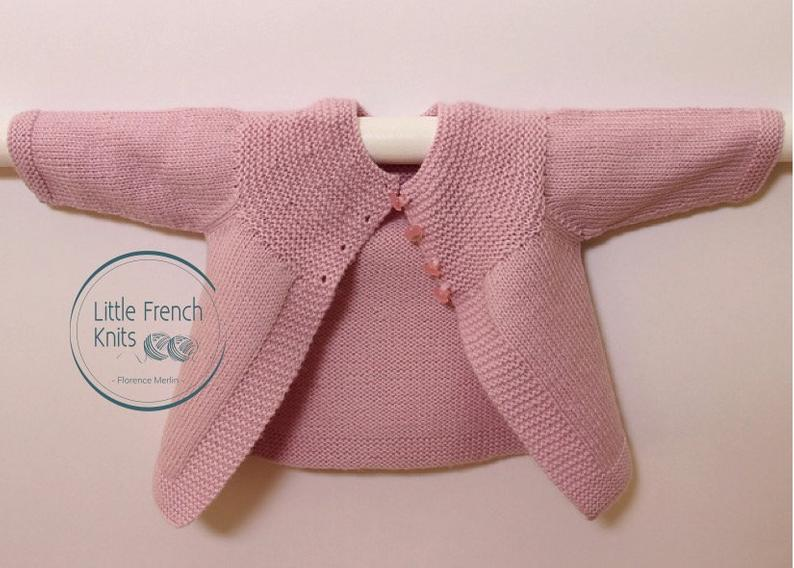 Knitting Pattern Baby Wool Cardigan Instructions In French Pdf Sizes Newborn To 12 Months Modele Tricot Bebe Patron Tricot Tricot Knitting Pattern Baby Wool Cardigan Instructions In French Pdf Sizes Newborn To 12 Months Modele Tricot Bebe Patron Tricot Tricot