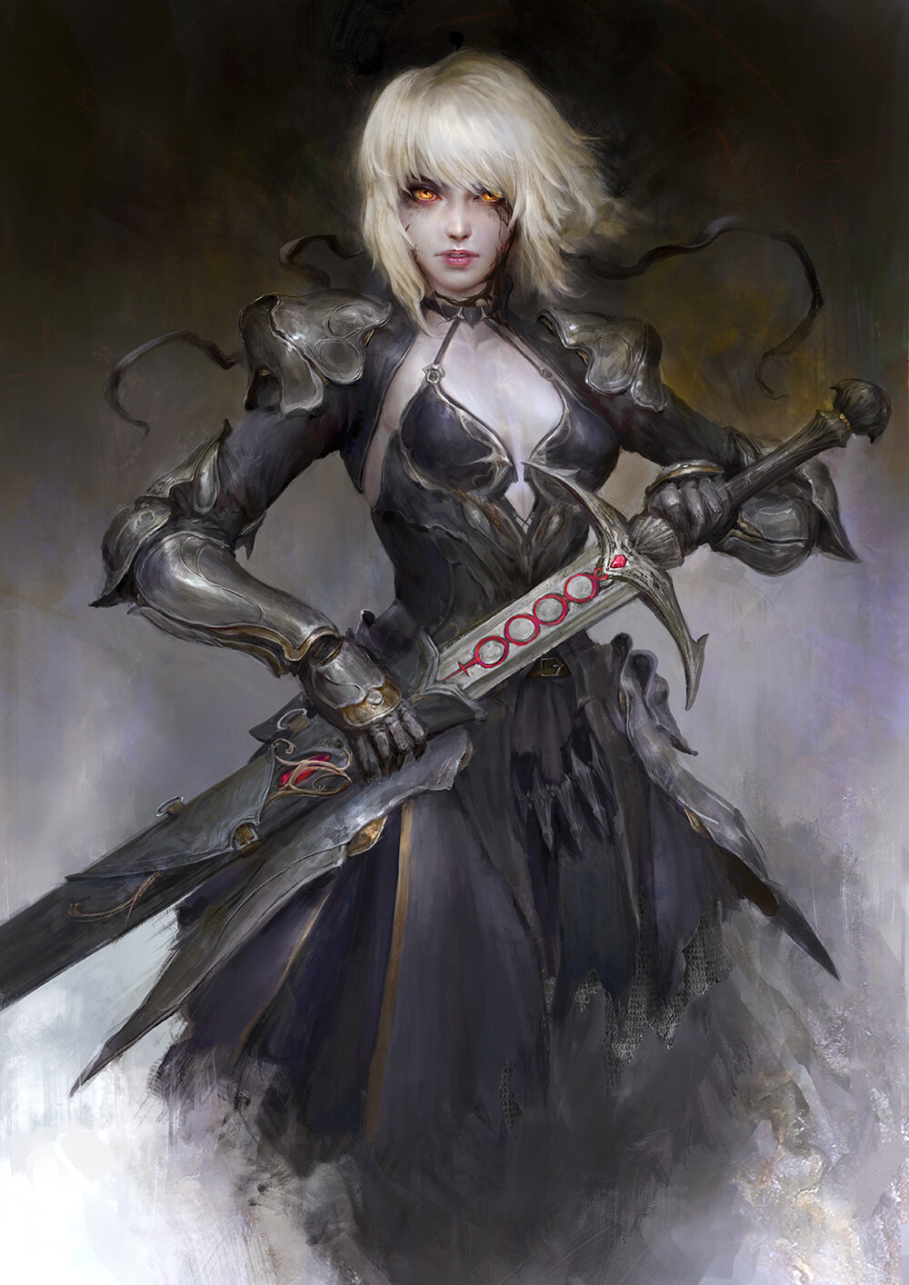 J'aime la vie - Je n'aime pas - 23/05/2020 - #Jaimelavie #Jenaimepas #Jaimetoi - Le blog de Mel_CreativeGirl Dark Fantasy Art, Arte Final Fantasy, Heroic Fantasy, Fantasy Character Art, Fantasy Art Women, Fantasy Warrior, Female Character Design, Rpg Character, Character Portraits
