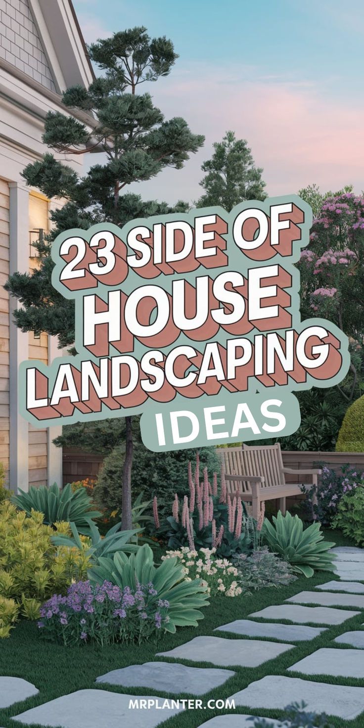 23 Side of House Landscaping Ideas: Boost Curb Appeal in 2024