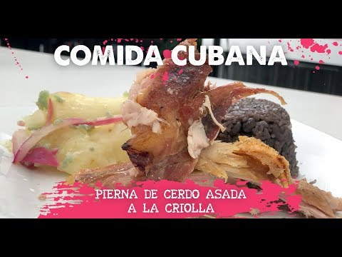 Receta de Pierna de cerdo asada a la criolla - CiberCuba Cocina Adobo, Arroz Congri, Yuca Al Mojo, Nom Nom, French Toast, Beef, Breakfast, Food, Wings