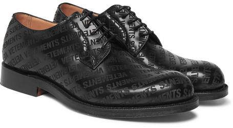 vetements derby shoes