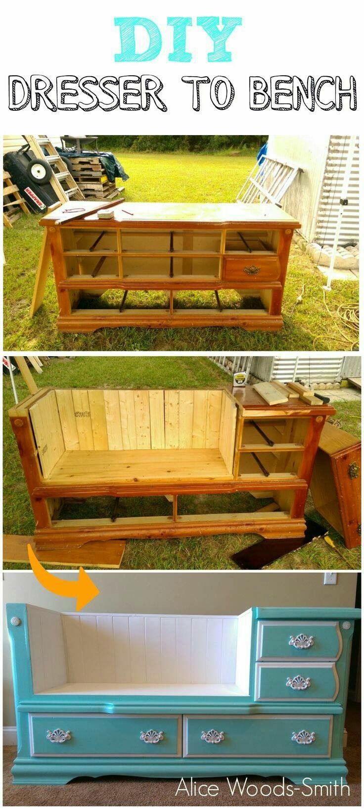 Turn Old Dresser Into Tv Stand Rustic Furniture Design Diy Furniture Bedroom Refurbished Furniture