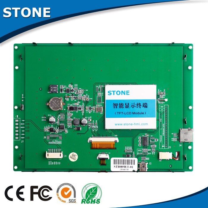 7.0 Ingelligent TFT LCD Touch Panel Monitor Work In Automatic Control Solution With TTL Port #touchpanel
