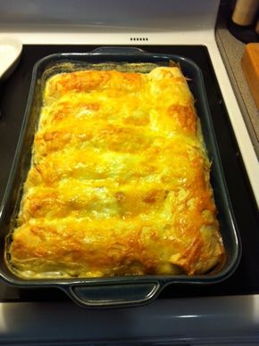Easy Chicken Enchiladas with a Rotisserie Chicken