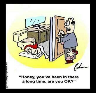 Mom sleeping in bathroom! | Mom humor, Sleep funny, Funny quotes