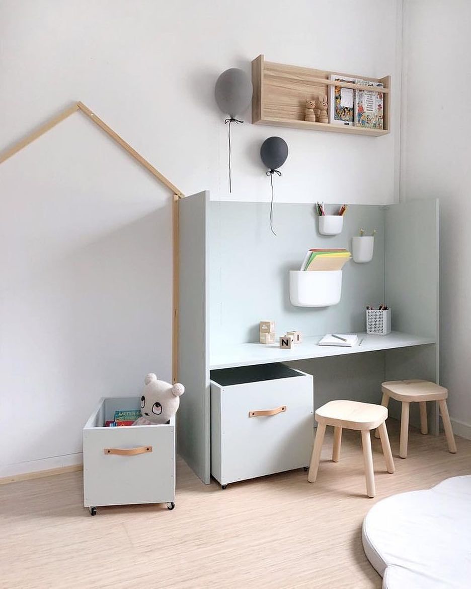 How lovely is this kid’s play corner by @nr13b 👈🏻 Norman Copenhagen wall Pocket Organisers are available in our sale, limit stock remaining 💫 . #kidsroom #kidsdecor #kidsinterior #kidsroomdecor #kidsroominspo #nordichome #nordicinspiration Kids Playroom, Modern Playroom, Playroom Ideas, Basement Ideas, Kids' Room, Girl Room, Homemade Storage, Play Corner, Kids Interior