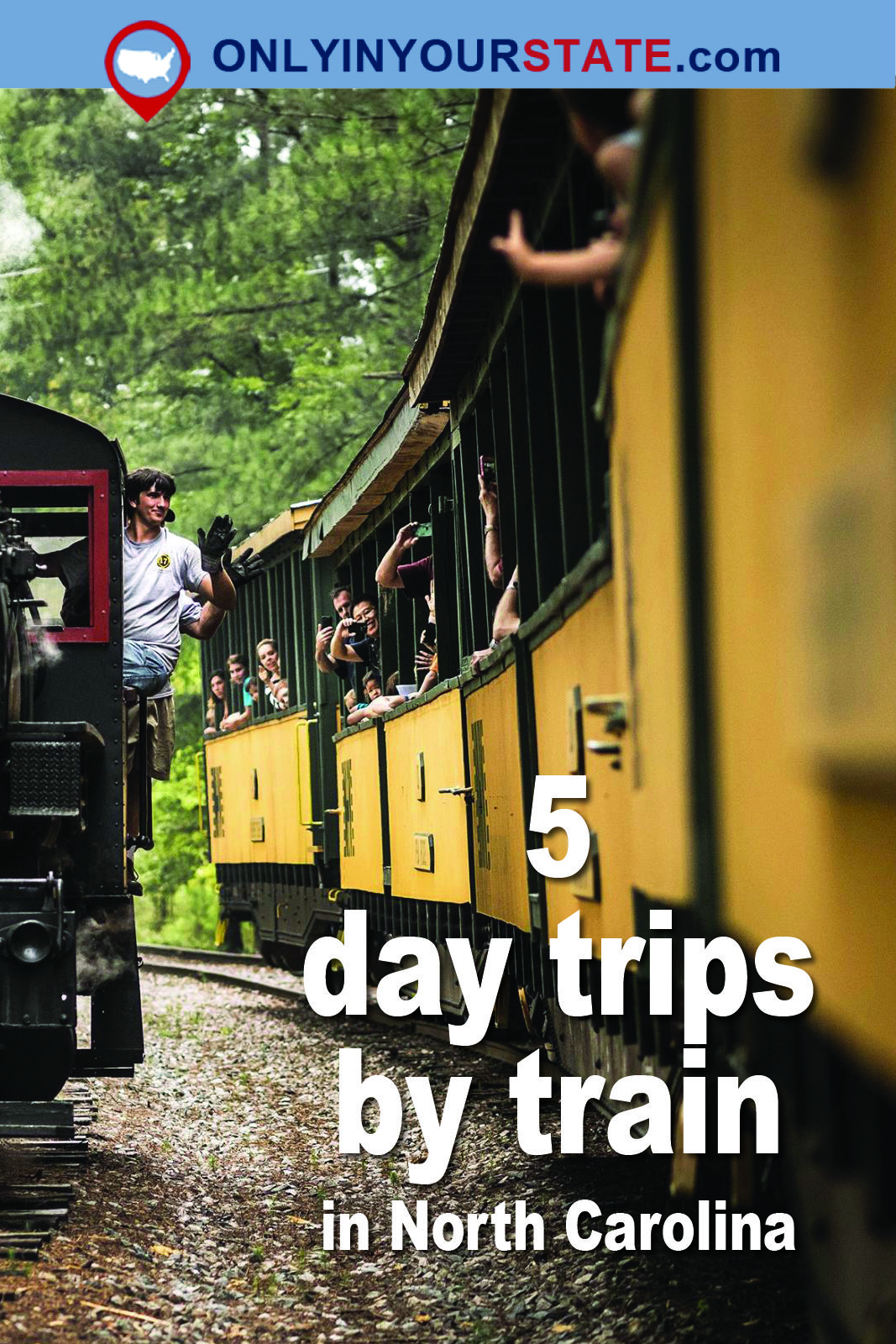 5 Incredible North Carolina Day Trips You Can Take By Train