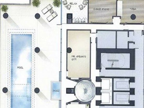 Antilia Health Level The indoor/outdoor health level features a lap ... Antilia Health Level The indoor/outdoor health level features a lap ...
