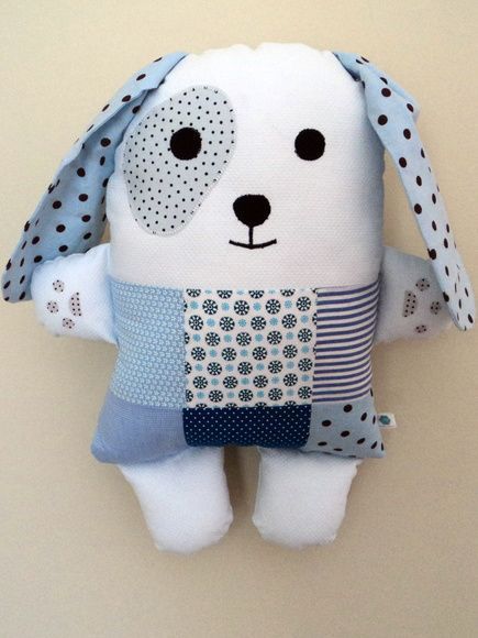 Hergestellt in Piquet White Bee House. Ohren und Patchwork in Stoffen ...