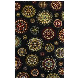 I Love This Rug Shaw Living Dervish 5 Ft X 7 9 In Rectangular I Love This Rug Shaw Living Dervish 5 Ft X 7 9 In Rectangular Black Transitional Area
