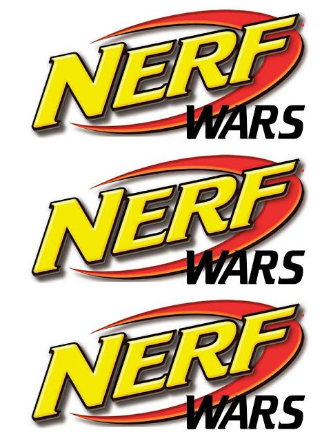 Nerf Personalised Stickers Sweet Cones Birthday Thank You Party Cake Box