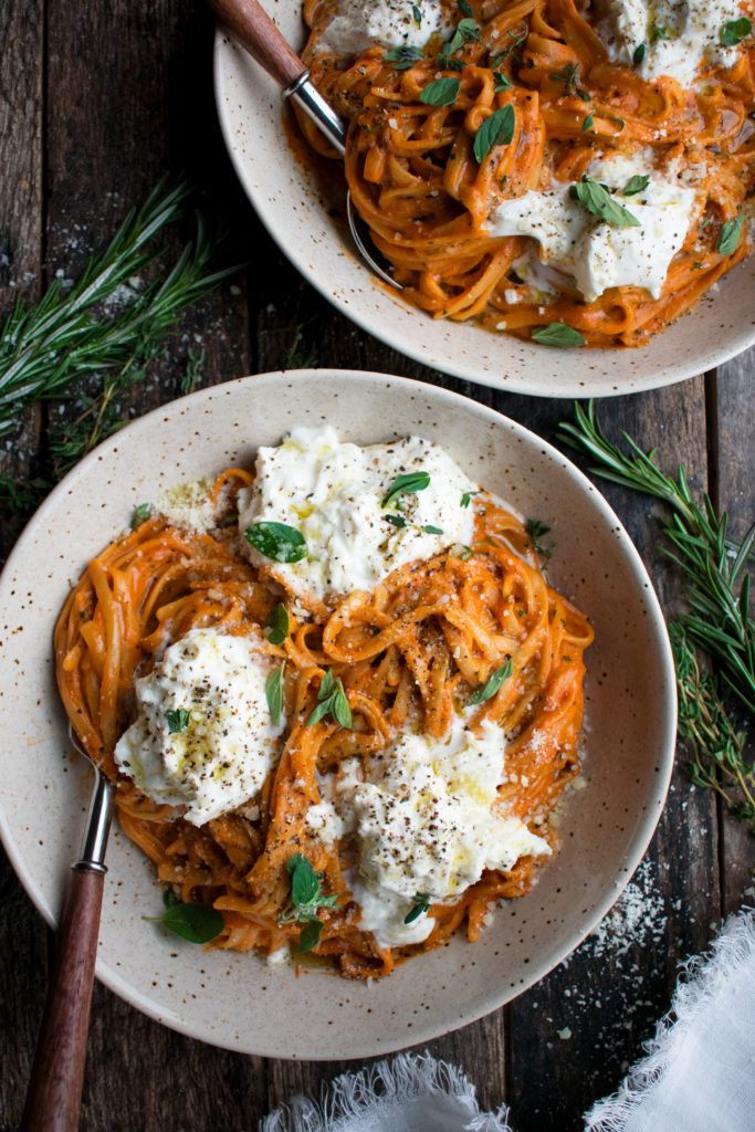 Vegetarian Recipes, Cooking Recipes, Healthy Recipes, Gourmet Pasta Recipes, Vegetarian Pasta Dishes, Vegetarian Comfort Food, Creamy Recipes, Healthy Vegetarian, Healthy Chicken