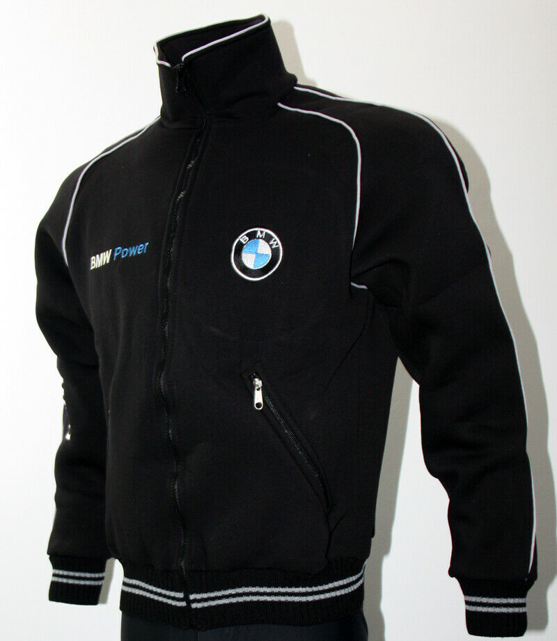 Bmw M Power Jacket Polar Fleece Coat Veste Blouson Parka Jacke Mantel Dtm E30 Ebay Fleece Coat Mens Athletic Pants Parka