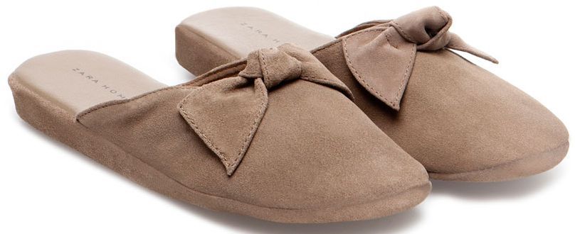 zara home womens slippers