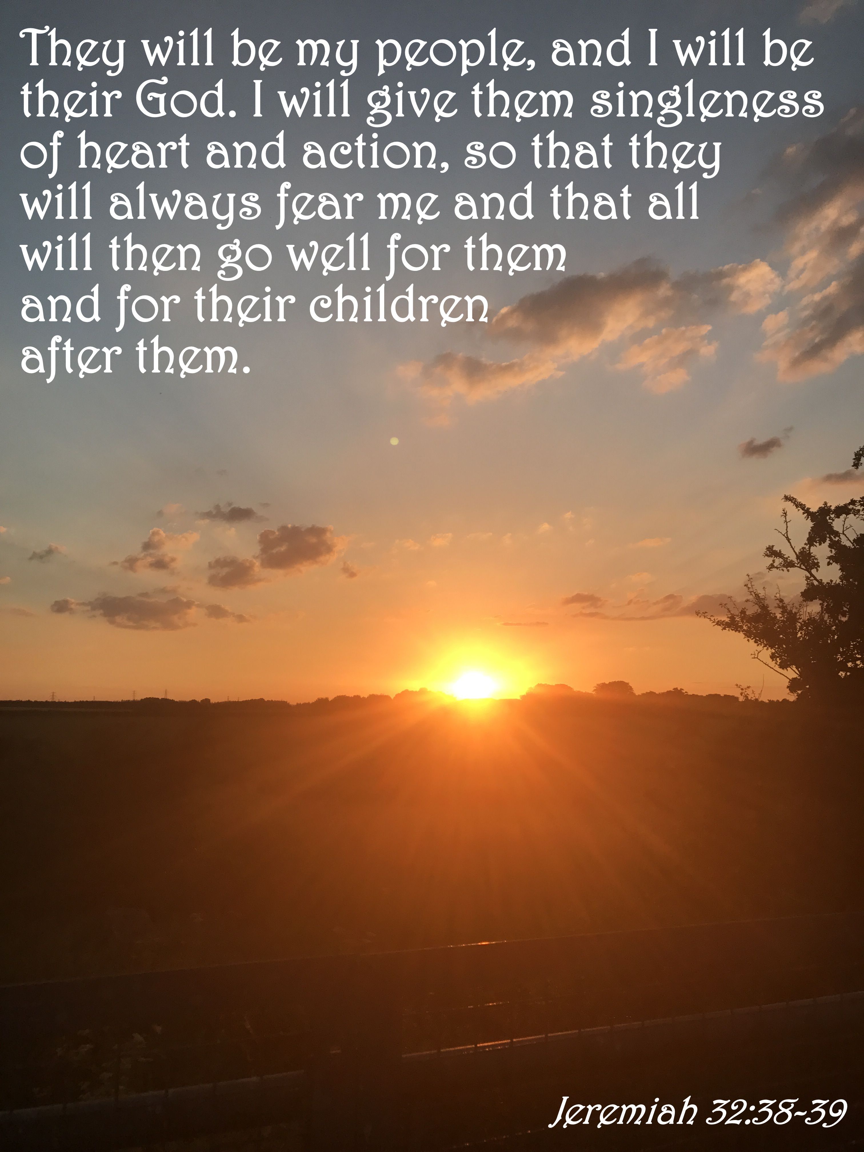 Jeremiah 32 38 39 Jeremiah 32 Jeremiah Lamentations