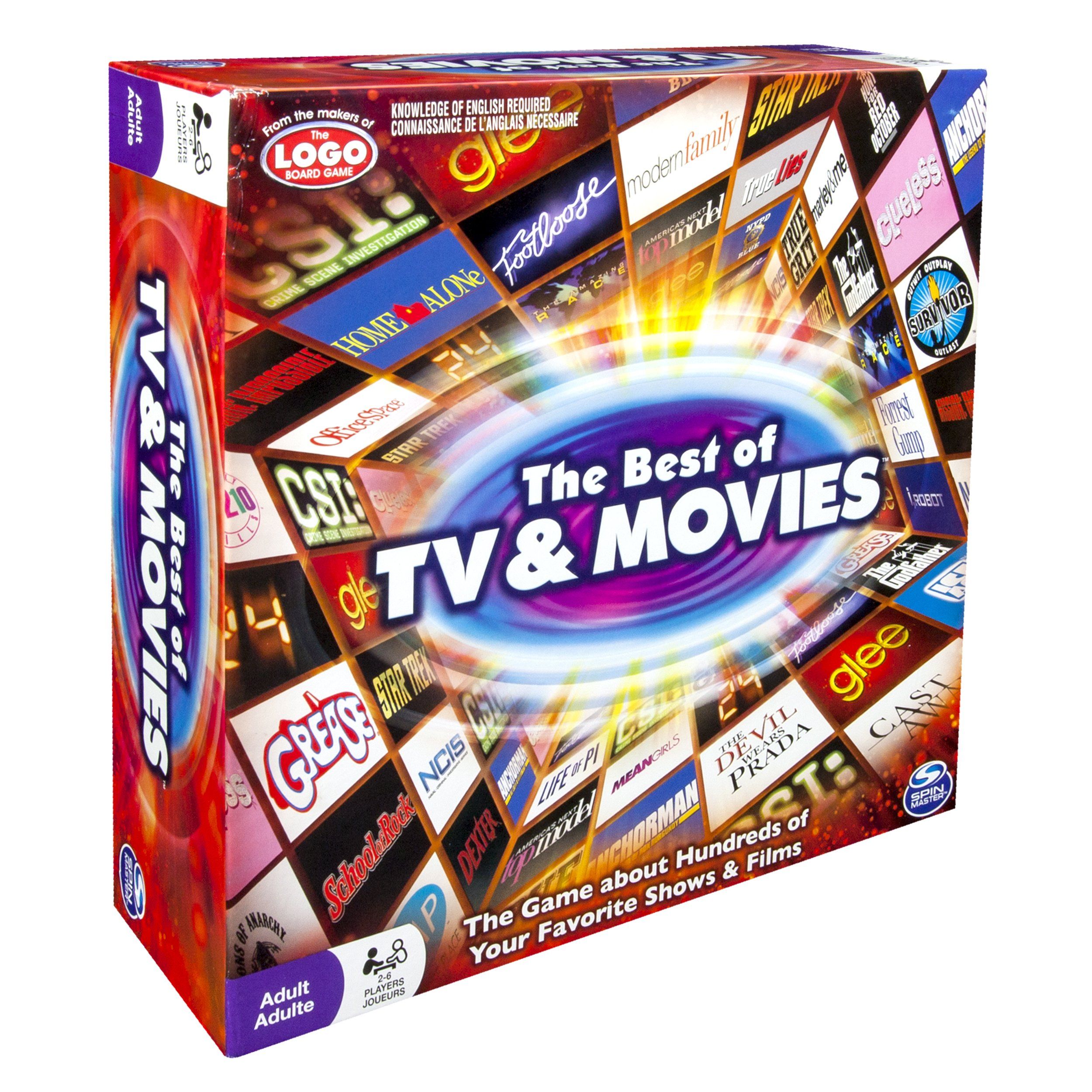 Spin Master Games Best of Movies & TV Board