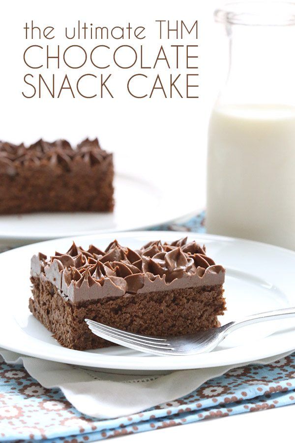 THM Chocolate Snack Cake