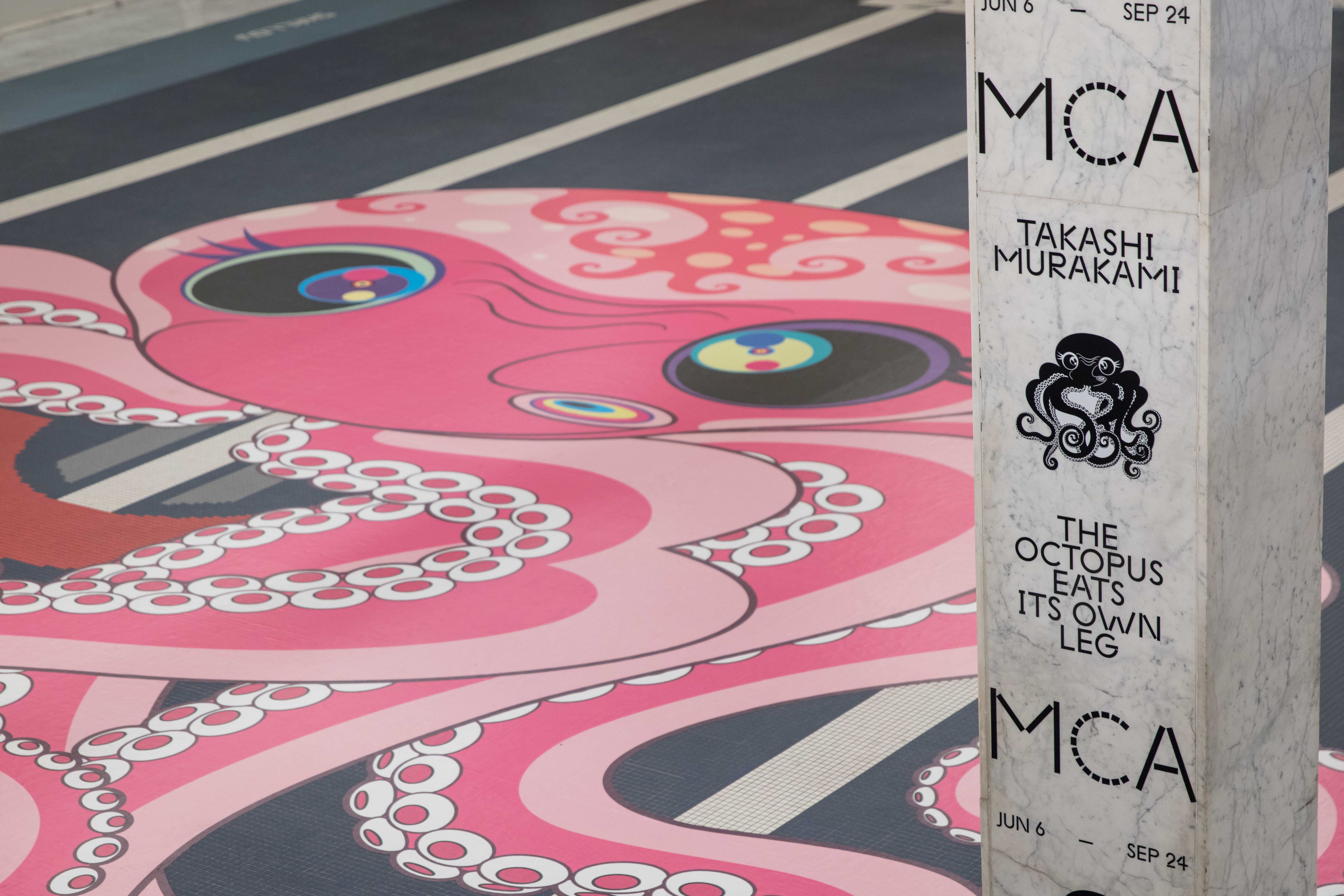 murakami inspired octopus takes over the tank takashi murakami