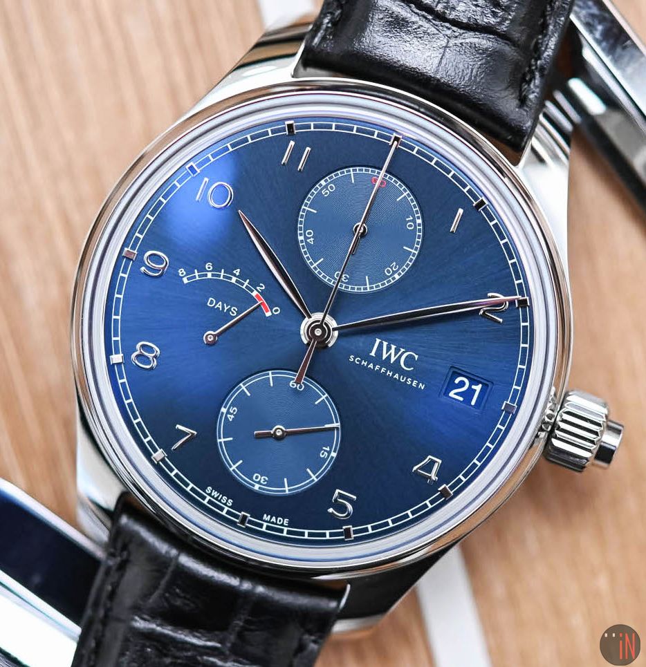 IWC Portugieser Hand-Wound Monopusher Edition “Laureus Sport for Good”