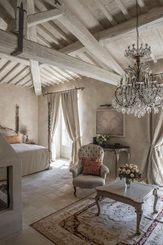 Decoración e ideas del dormitorio del país francés | French country