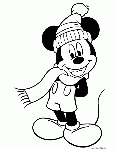 Disney Winter Coloring Pages Mickey Mouse Coloring Pages Coloring Pages Winter Penguin Coloring Pages