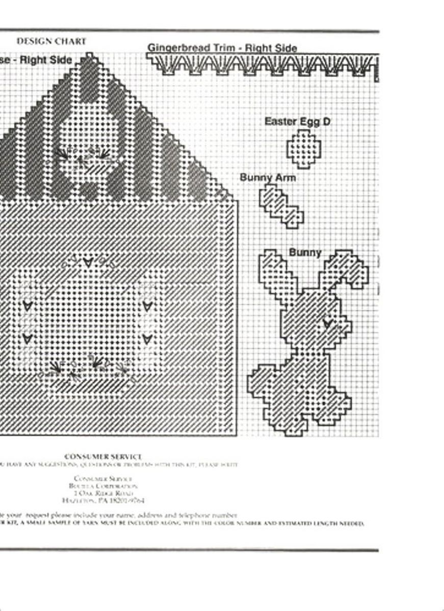 Easter Basket House 12/12 Plastic canvas easter basket, Easter canvas Easter Basket House 12/12 Plastic canvas easter basket, Easter canvas