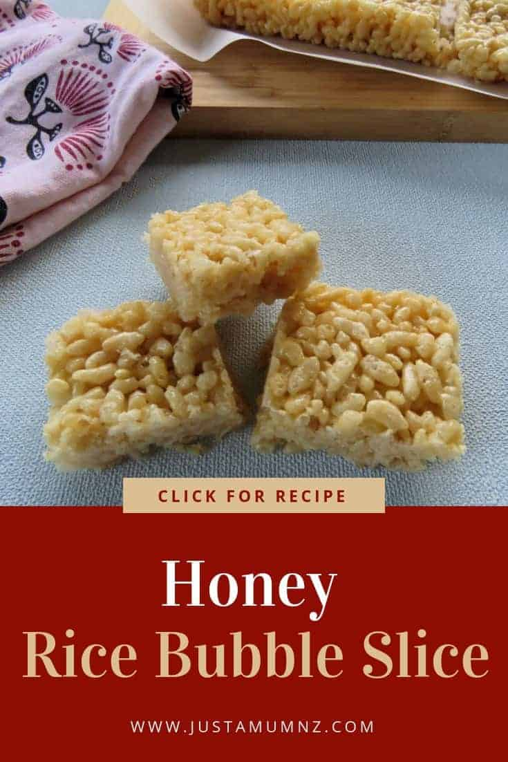 Honey Rice Bubble Slice