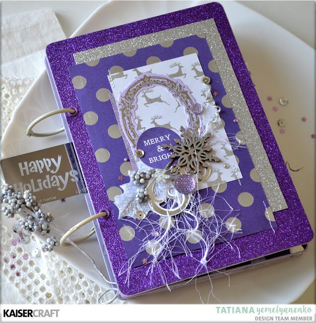 mini album scrapbooking Kaisercraft Christmas Jewel Christmas Mini Albums, Christmas Minis, Christmas Themes, Holiday Cards, Christmas Cards, Kaisercraft Layouts, Paper Bag Album, Beautiful Handmade Cards, Scrapbook Supplies