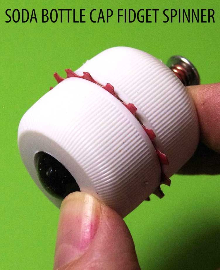 Soda Bottle Top Fid Toy