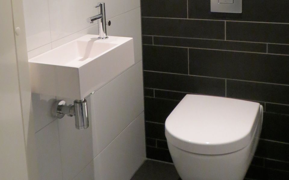 Toilet zwart wit badkamer pinterest badkamer toilet