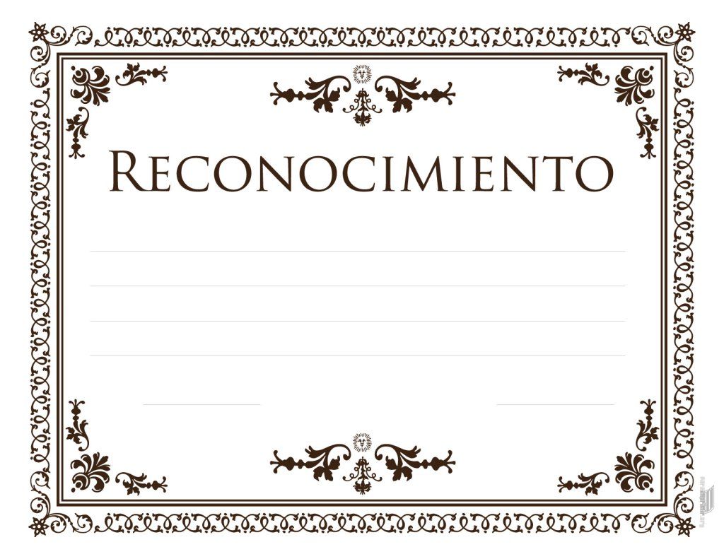 reconocimientos para imprimir magdalene project org formatos de diplomas para editar