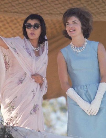 Image result for gayatri devi jackie kennedy