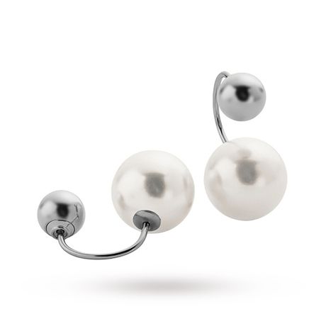 Skagen Las Pearl Stud Earring Earrings And Skagen Las Pearl Stud Earring Earrings Jewellery Boutique Goldsmiths