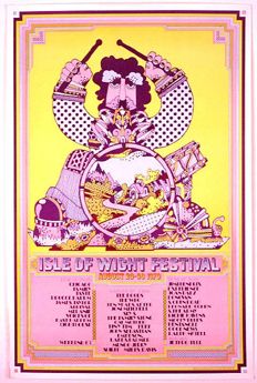 Isle Of Wight Festival Isle Of Wight Festival Festival Posters Festival