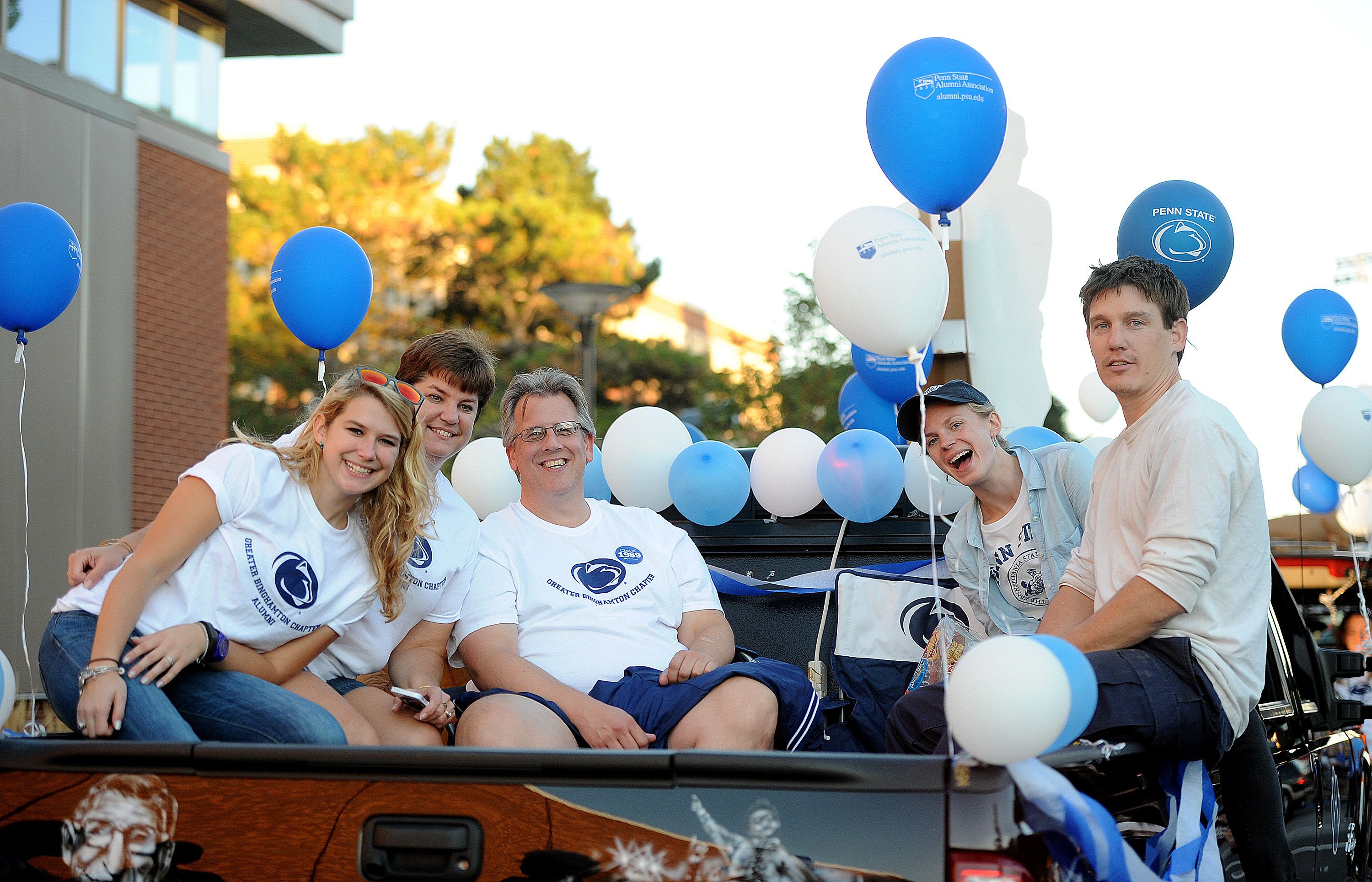 PENN STATE FANS AND ALUMNI Binghamton (N.Y.) Chapter made its