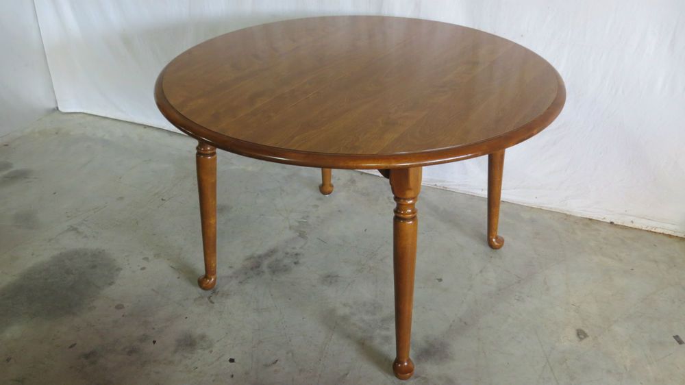 Ethan Allen Maple Dining Breakfast Table Set Lazy Susan | Breakfast ... Ethan Allen Maple Dining Breakfast Table Set Lazy Susan | Breakfast ...