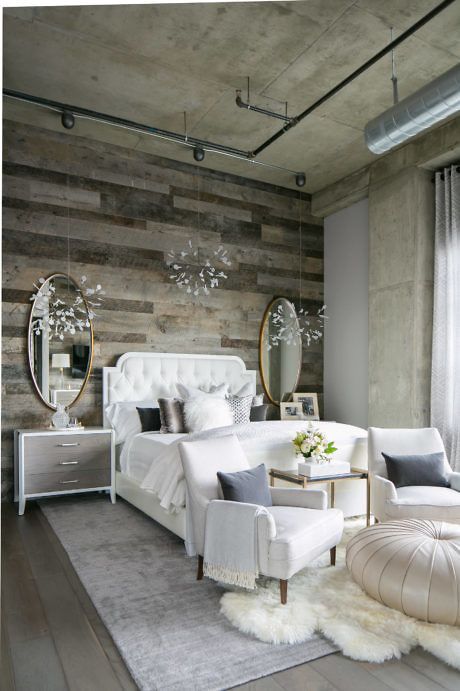 industrial loft style condo