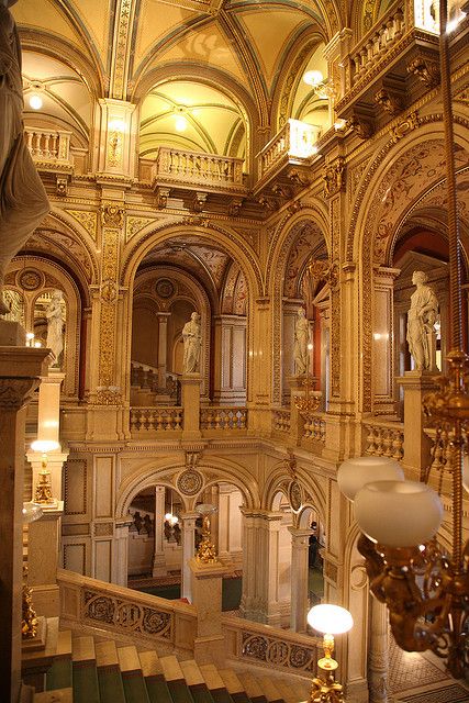 The State Opera House in Vienna, Austria (by...