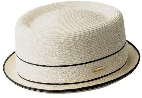 Mens Kangol Wheat Braid Pork Pie Color Natural