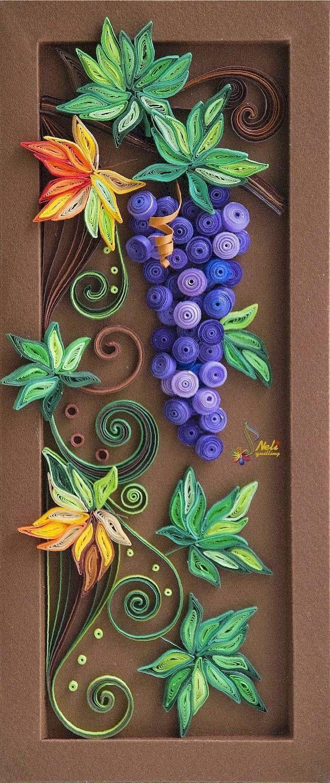 Idea di base per quilling di carta - Italia Deco Home Trends | Art Quilling Christmas Trees
