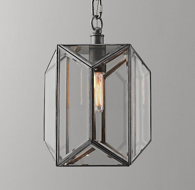Giles Small Lantern Pendant Pewter Lanterns Ceiling Lights - Small Lantern Style Pendant Lights