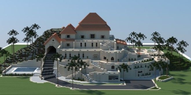 Minecraft Modernhouse6 Jpg 600 293 Pixels Modern Minecraft Houses Minecraft Modern Minecraft Mansion