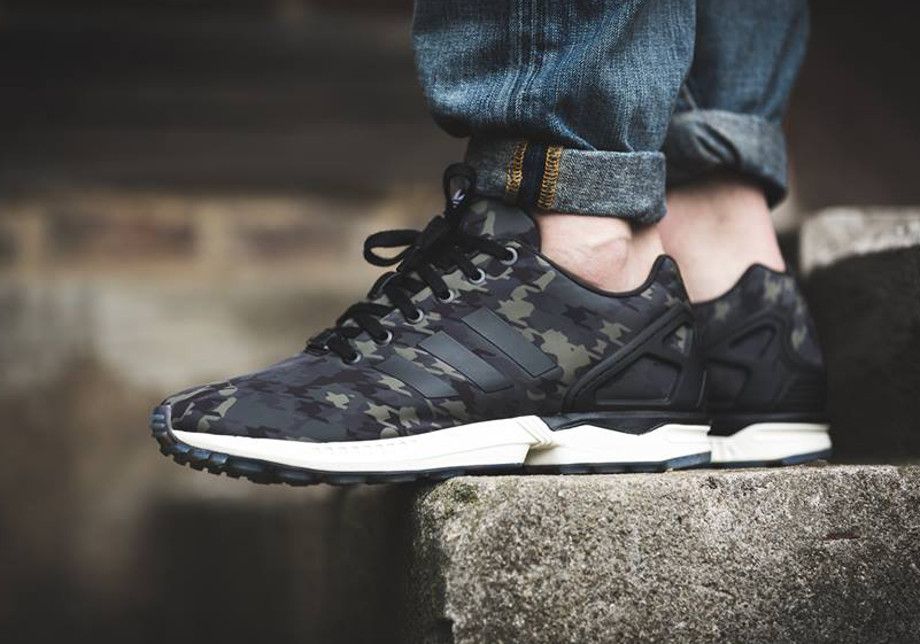 adidas zx flux militaire homme