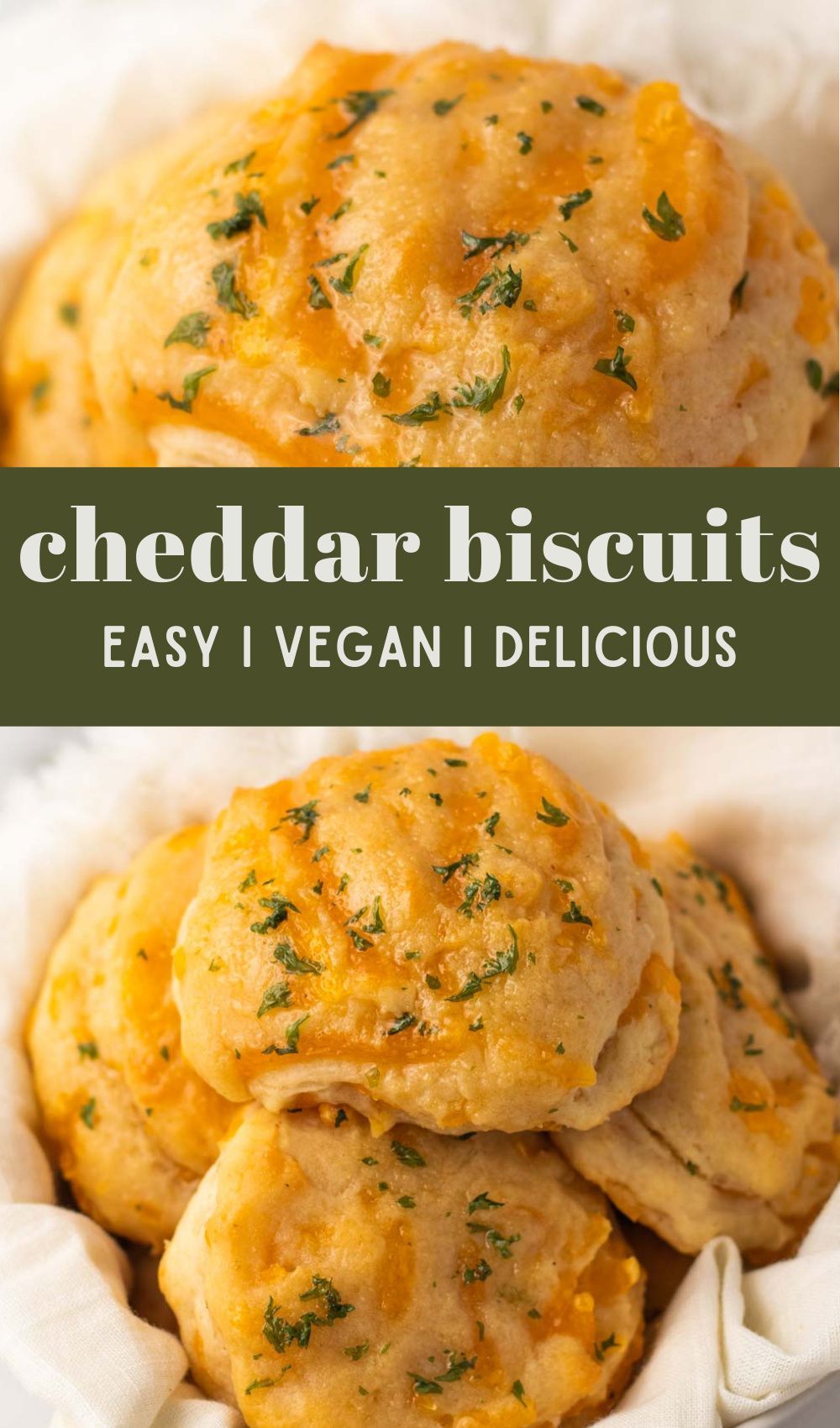 Vegan Cheddar Biscuits