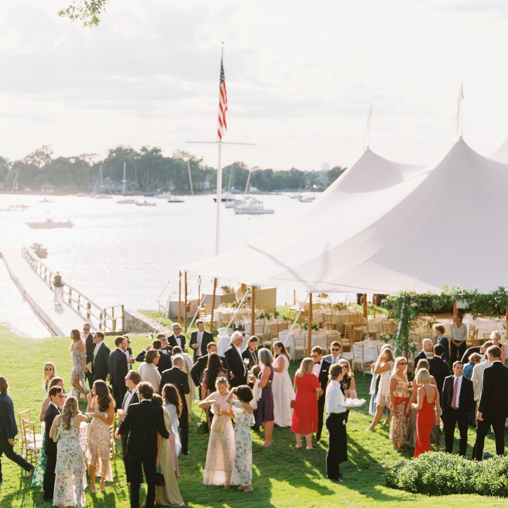 Backyard Wedding Bliss The Greenwich Tent Company