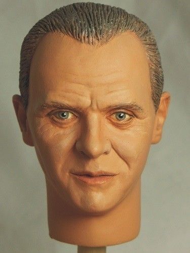 1//6 Custom Head Anthony Hopkins as Hannibal Lecter from Silence of the Lambs