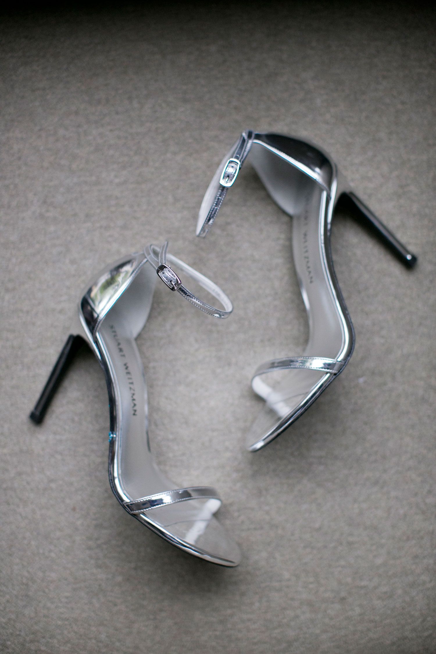 Hunter Pence Alexis Cozombolidis Wedding Inside Weddings Silver Sandals Wedding Wedding Shoes Bridal Shoes